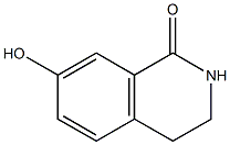 7-Hydroxy-3,4-dihydroisoquinolin-1(2H)-one Struktur