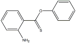 o-Aminothiobenzoic acid phenyl ester Struktur