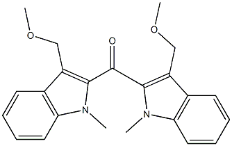 Methoxymethyl(1-methyl-1H-indol-2-yl) ketone Struktur