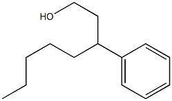 3-Phenyl-1-octanol Struktur