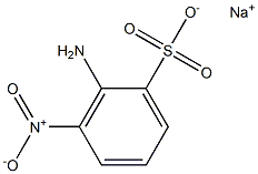 2-Amino-3-nitrobenzenesulfonic acid sodium salt Struktur