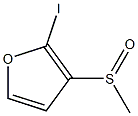 3-(Methylsulfinyl)-2-iodofuran Struktur