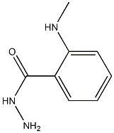 2-(Methylamino)benzhydrazide Struktur