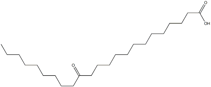 14-Oxotricosanoic acid Struktur