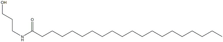 N-(3-Hydroxypropyl)icosanamide Struktur