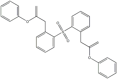 (2-Phenoxy-2-propenyl)phenyl sulfone Struktur