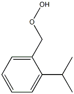 o-Cumenylmethyl hydroperoxide Struktur