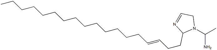 1-(1-Aminoethyl)-2-(3-octadecenyl)-3-imidazoline Struktur