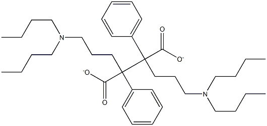 Bis[3-(dibutylamino)propyl]2,3-diphenylsuccinate Struktur