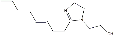 2-(3-Octenyl)-2-imidazoline-1-ethanol Struktur