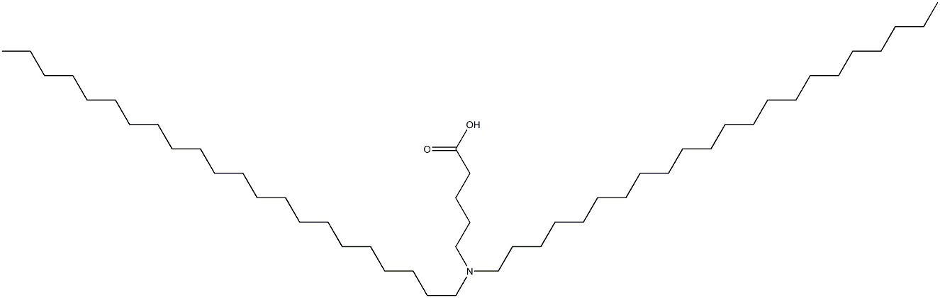 5-(Didocosylamino)valeric acid Struktur