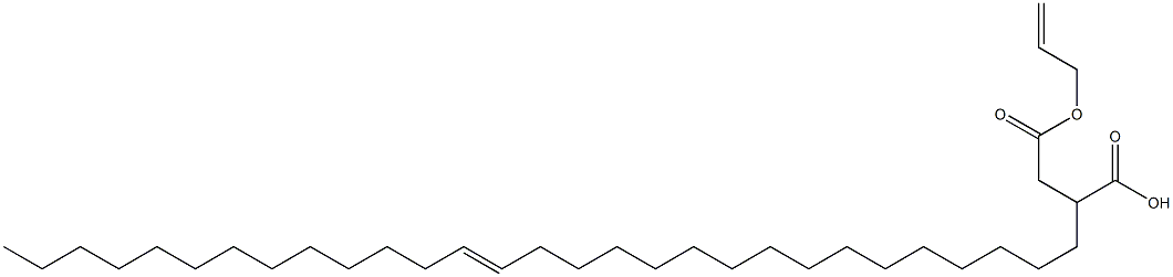 2-(16-Nonacosenyl)succinic acid 1-hydrogen 4-allyl ester Struktur