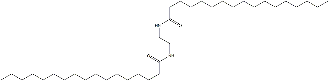 N,N'-Ethylenebisheptadecanamide Struktur