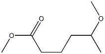 5-Methyl-6-oxoenanthic acid methyl ester Struktur