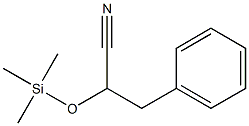 2-(Trimethylsilyloxy)-3-phenylpropanenitrile Struktur