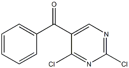 5-Benzoyl-2,4-dichloropyrimidine Struktur