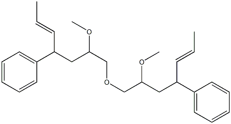 2-Methoxy-4-(1-propenyl)phenylbutyl ether Struktur