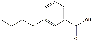 3-Butylbenzoic acid Struktur