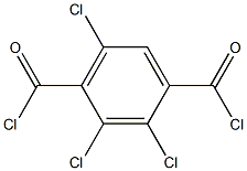 2,3,5-Trichloroterephthalic acid dichloride Struktur