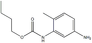 5-Amino-2-methylphenylcarbamic acid butyl ester Struktur