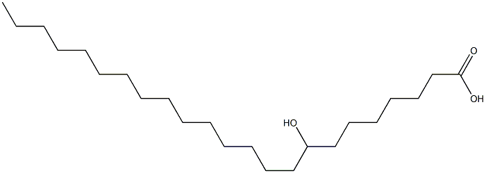 8-Hydroxytricosanoic acid Struktur