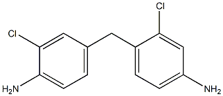 4-[(4-Amino-2-chlorophenyl)methyl]-2-chloroaniline Struktur