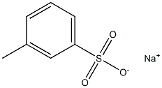 m-Toluenesulfonic acid sodium salt Struktur