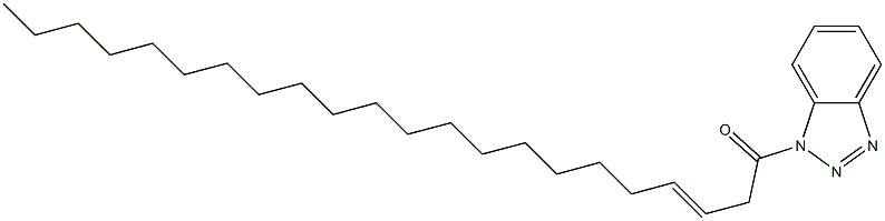 1-(1-Oxo-3-docosenyl)-1H-benzotriazole Struktur