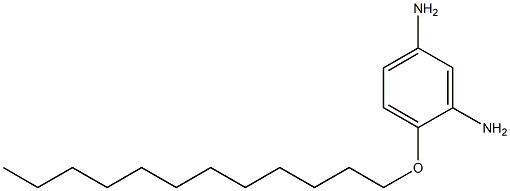 4-(Dodecyloxy)-1,3-phenylenediamine Struktur