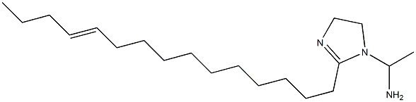 1-(1-Aminoethyl)-2-(11-pentadecenyl)-2-imidazoline Struktur