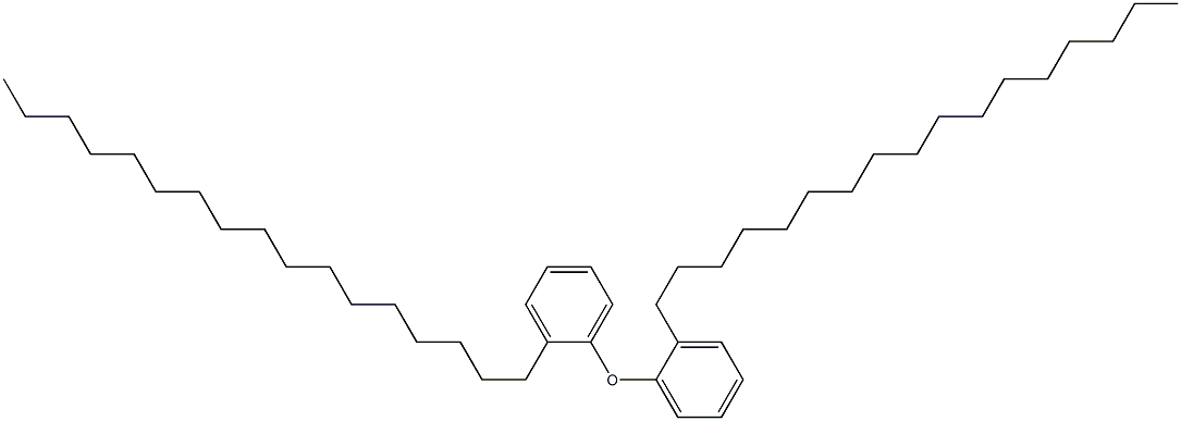 Bis(2-heptadecylphenyl) ether Struktur