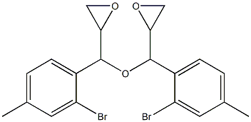 2-Bromo-4-methylphenylglycidyl ether Struktur