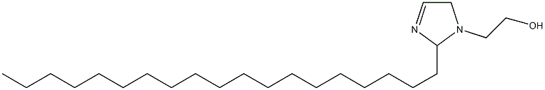 1-(2-Hydroxyethyl)-2-nonadecyl-3-imidazoline Struktur