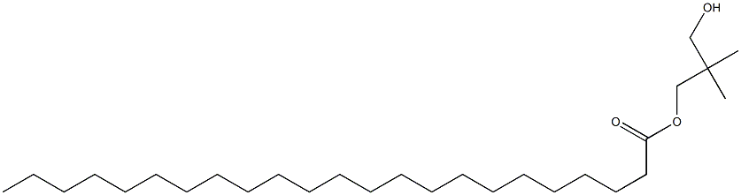 Tricosanoic acid 3-hydroxy-2,2-dimethylpropyl ester Struktur