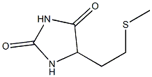 l-5-(2-Methylthioethyl)hydantoin Struktur