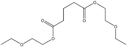 Propane-1,3-dicarboxylic acid bis(2-ethoxyethyl) ester Struktur