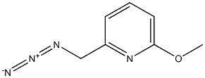 2-(Azidomethyl)-6-methoxypyridine Struktur