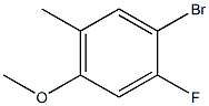 1-BroMo-2-fluoro-4-Methoxy-5-Methylbenzene Struktur