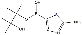 2-AMinothiazole-5-boronic acid pinacol ester Struktur