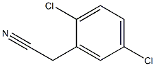 2,5-Dichlorophenylacetonitrile Struktur