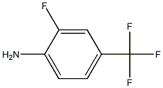 2-fluoro-4-(trifluoromethyl)benzenamine Struktur