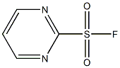 Pyrimidine-2-sulphonyl fluoride Struktur