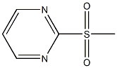 2-(Methylsulphonyl)pyrimidine Struktur