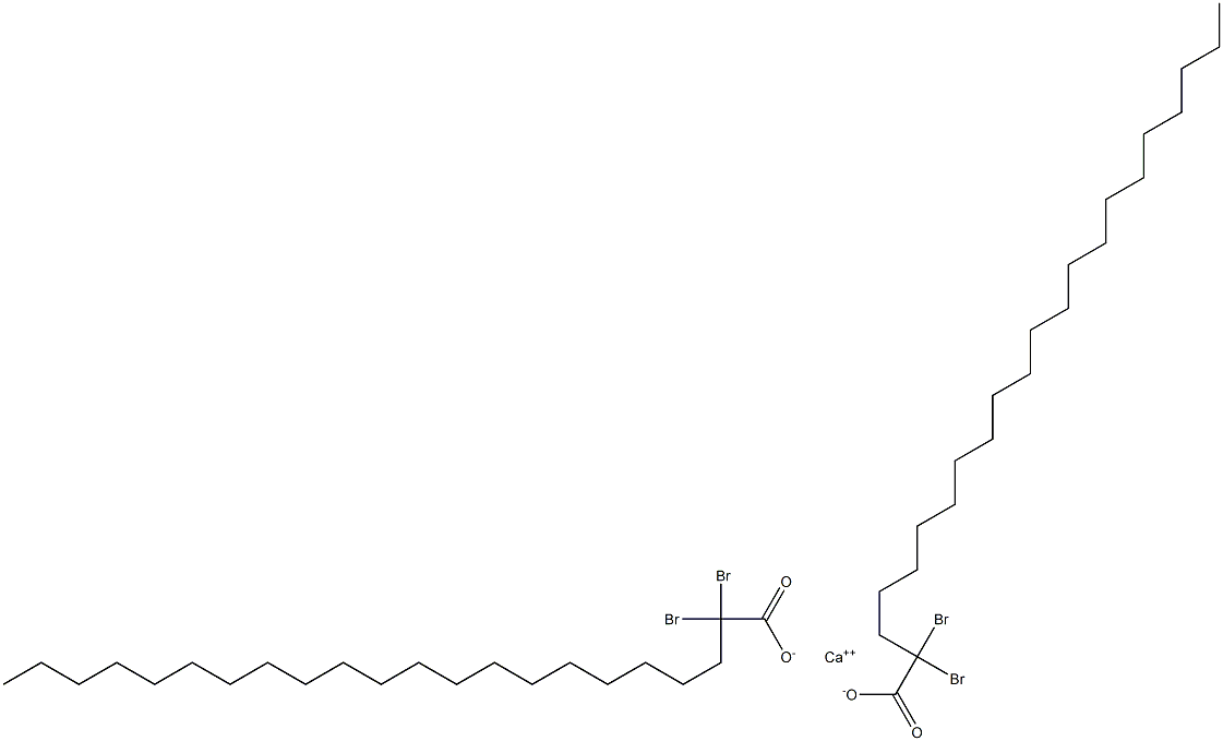 calcium dibromobehenate Struktur