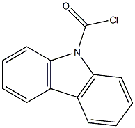 N-(chloroformyl)-carbazole Struktur