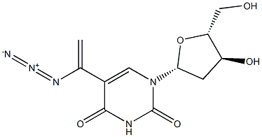 5-(1-azidovinyl)-2'-deoxyuridine Struktur