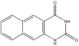 benzo(g)quinazoline-2,4-(1H,3H)-dione Struktur