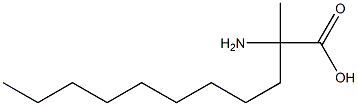 2-methyl-2-amino-undecanoic acid Struktur