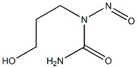 N-NITROSO-3-HYDROXYPROPYLUREA Struktur