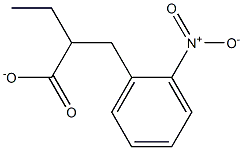 ORTHO-NITROBENZYLBUTYRATE Struktur